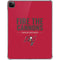 NFL Tampa Bay Buccaneers Team Motto iPad Pro 11in (2024) Clear Case